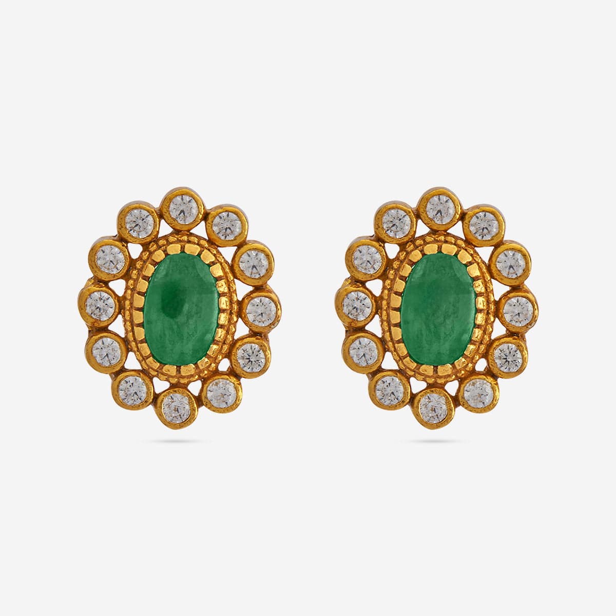 Silver Temple Earring 186506 - Image 6