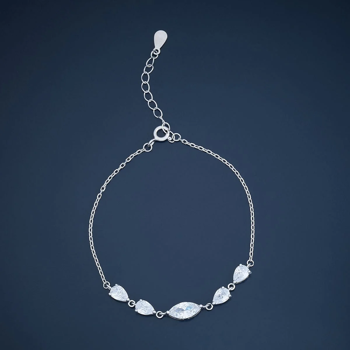 92.5 Silver Bracelet 180668 - Image 6