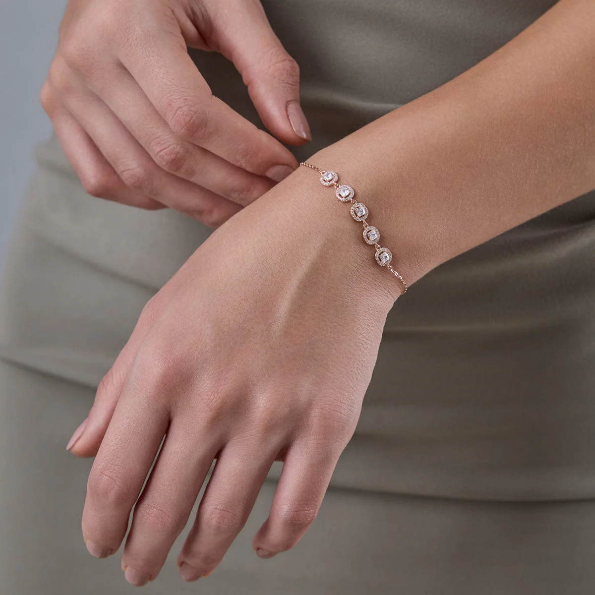 92.5 Silver Bracelet 182991 - Image 2