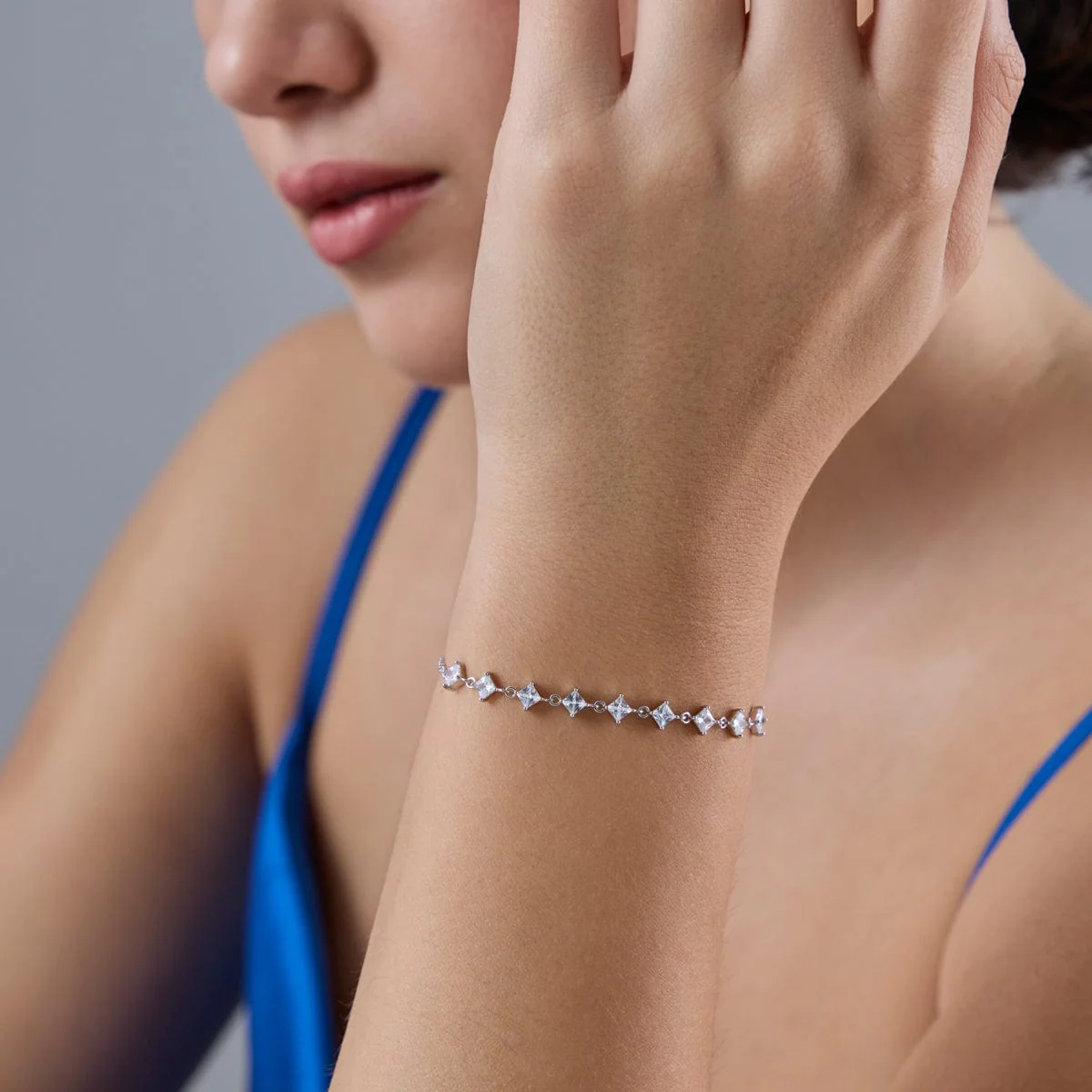92.5 Silver Bracelet 183258 - Image 2