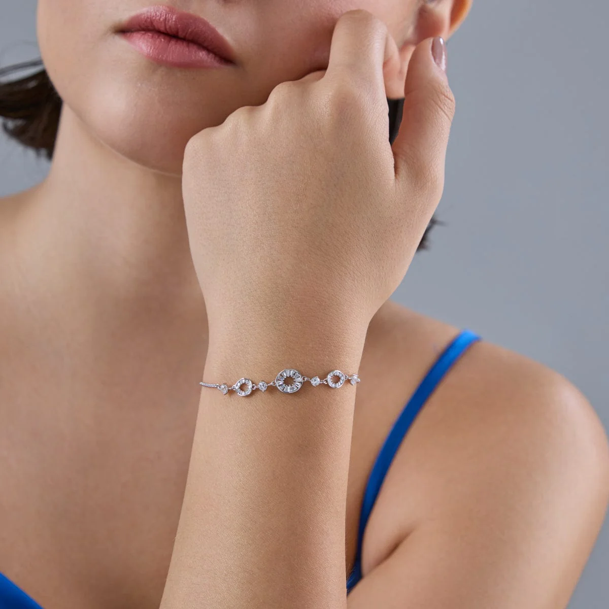 92.5 Silver Bracelet 183262 - Image 2