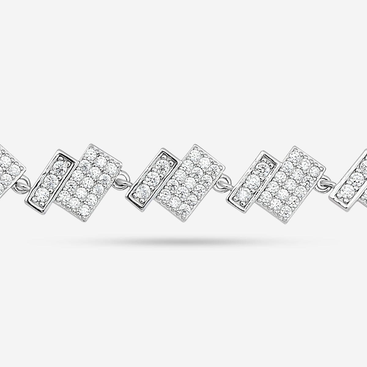 92.5 Silver Bracelet 188418 - Image 4