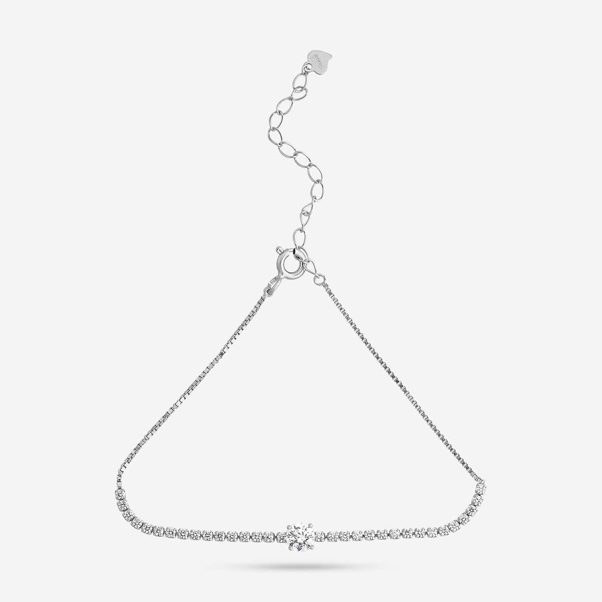 92.5 Silver Bracelet 191281 - Image 4