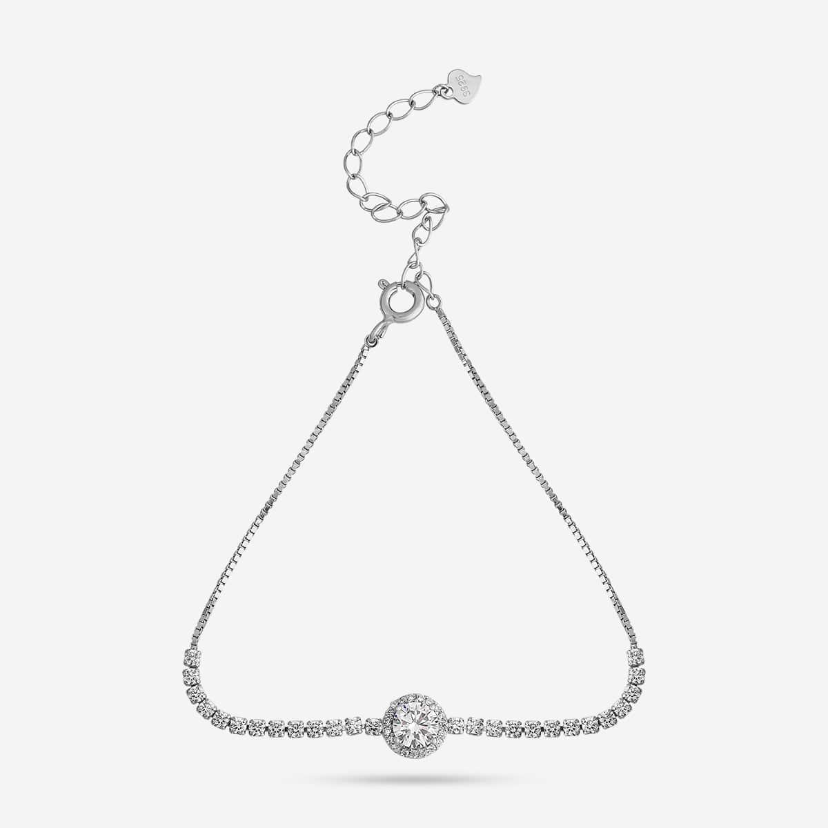 92.5 Silver Bracelet 191282 - Image 4