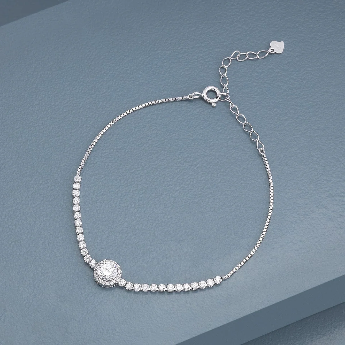 92.5 Silver Bracelet 191282 - Image 5