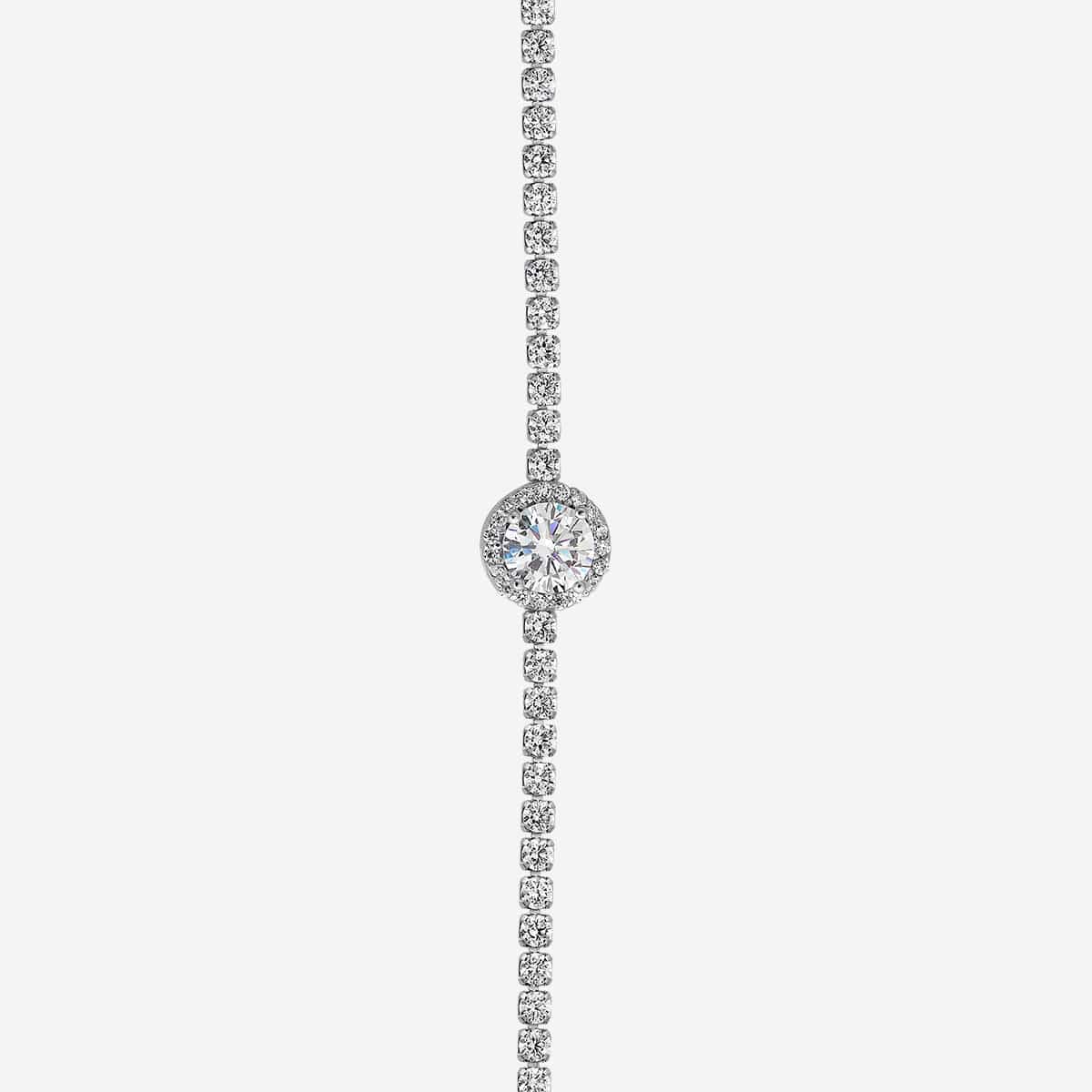 92.5 Silver Bracelet 191282 - Image 7