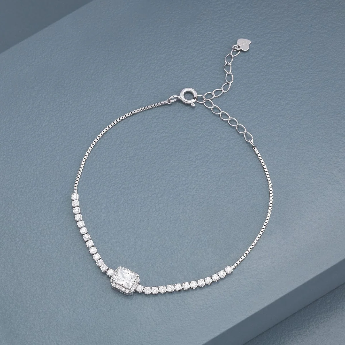 92.5 Silver Bracelet 191284 - Image 6