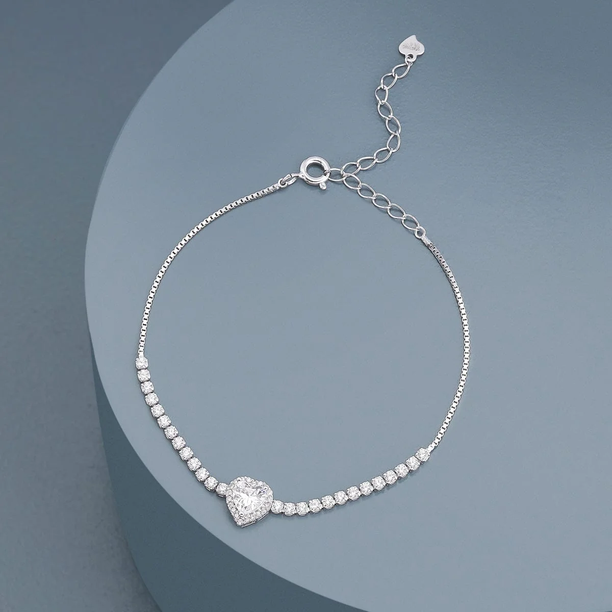 92.5 Silver Bracelet 191285 - Image 6