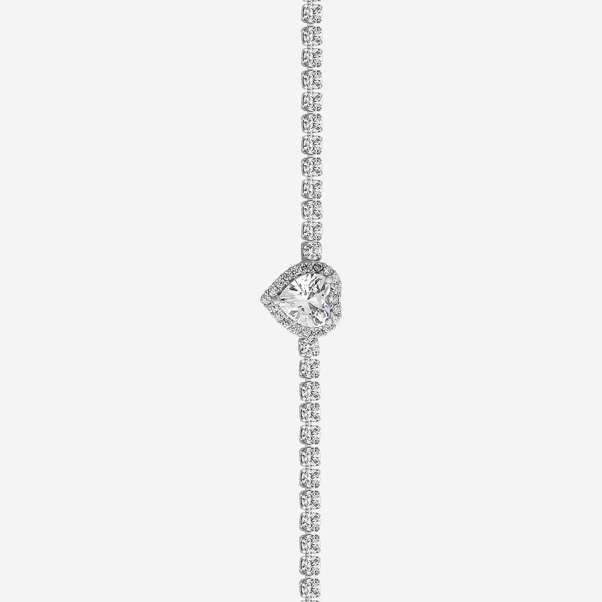 92.5 Silver Bracelet 191285 - Image 7