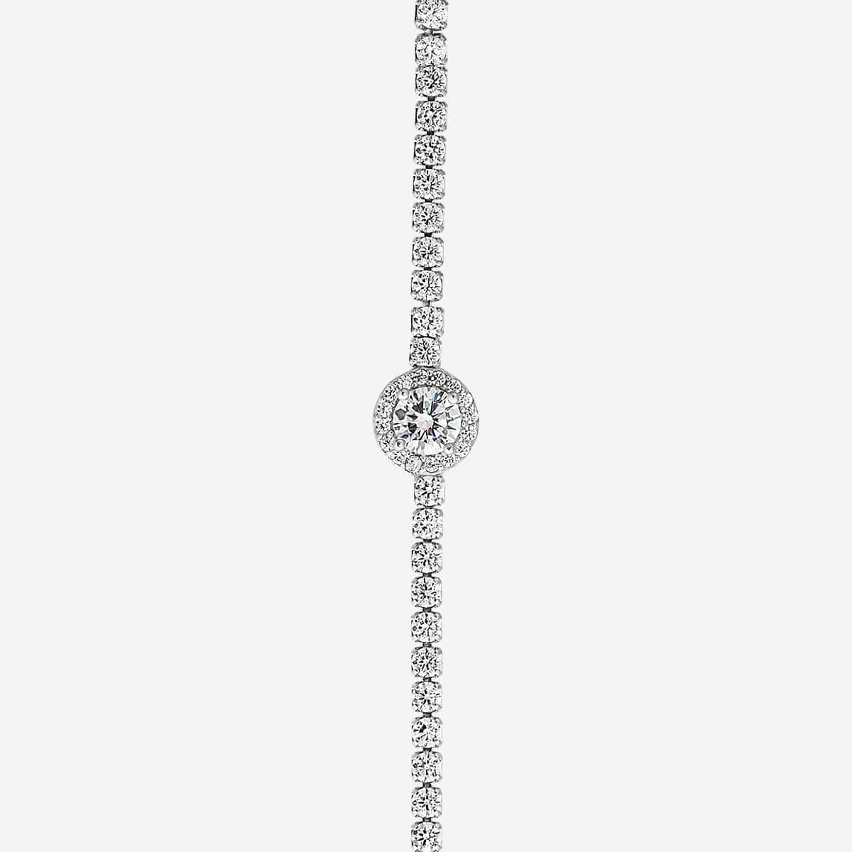 92.5 Silver Bracelet 191286 - Image 7