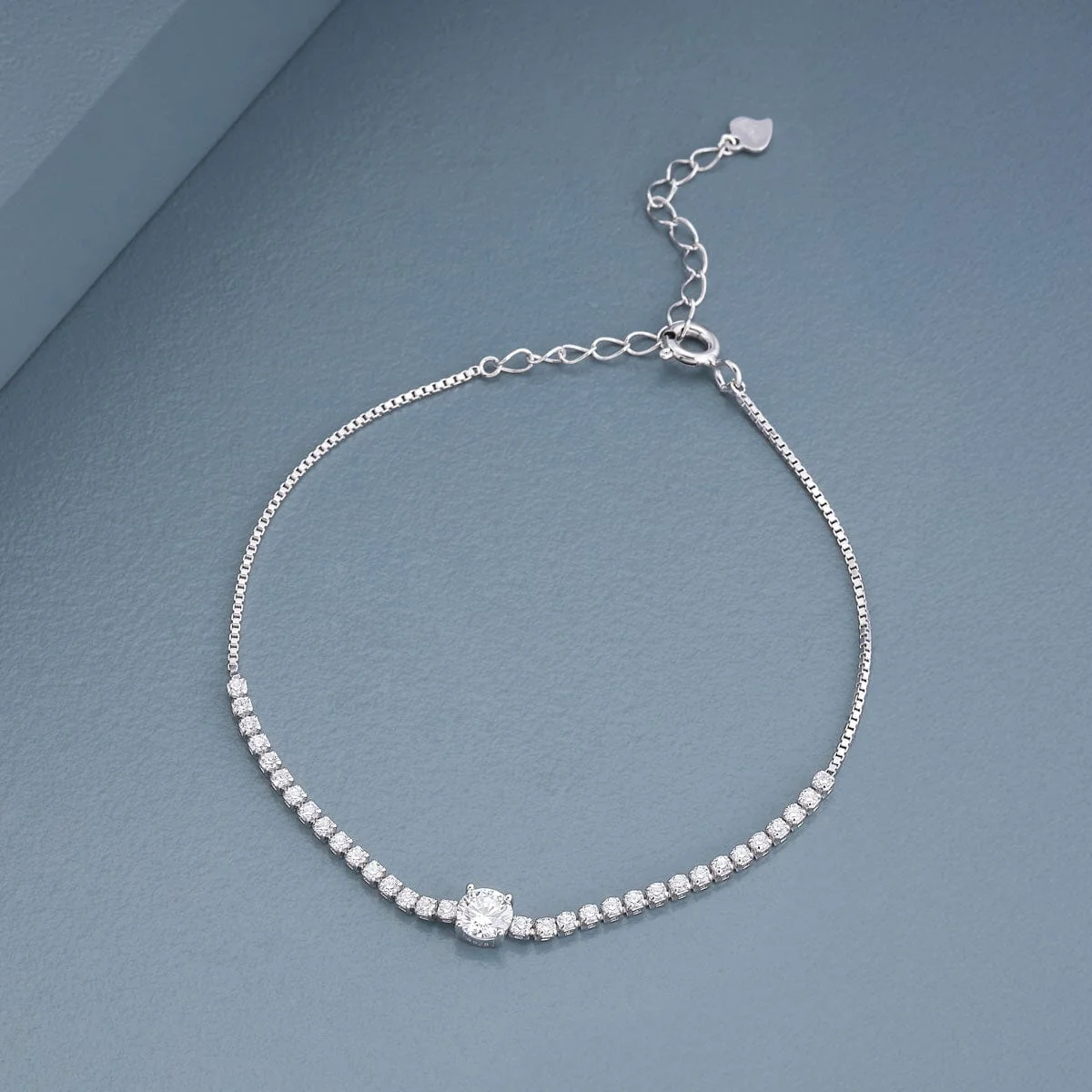 92.5 Silver Bracelet 191290 - Image 5