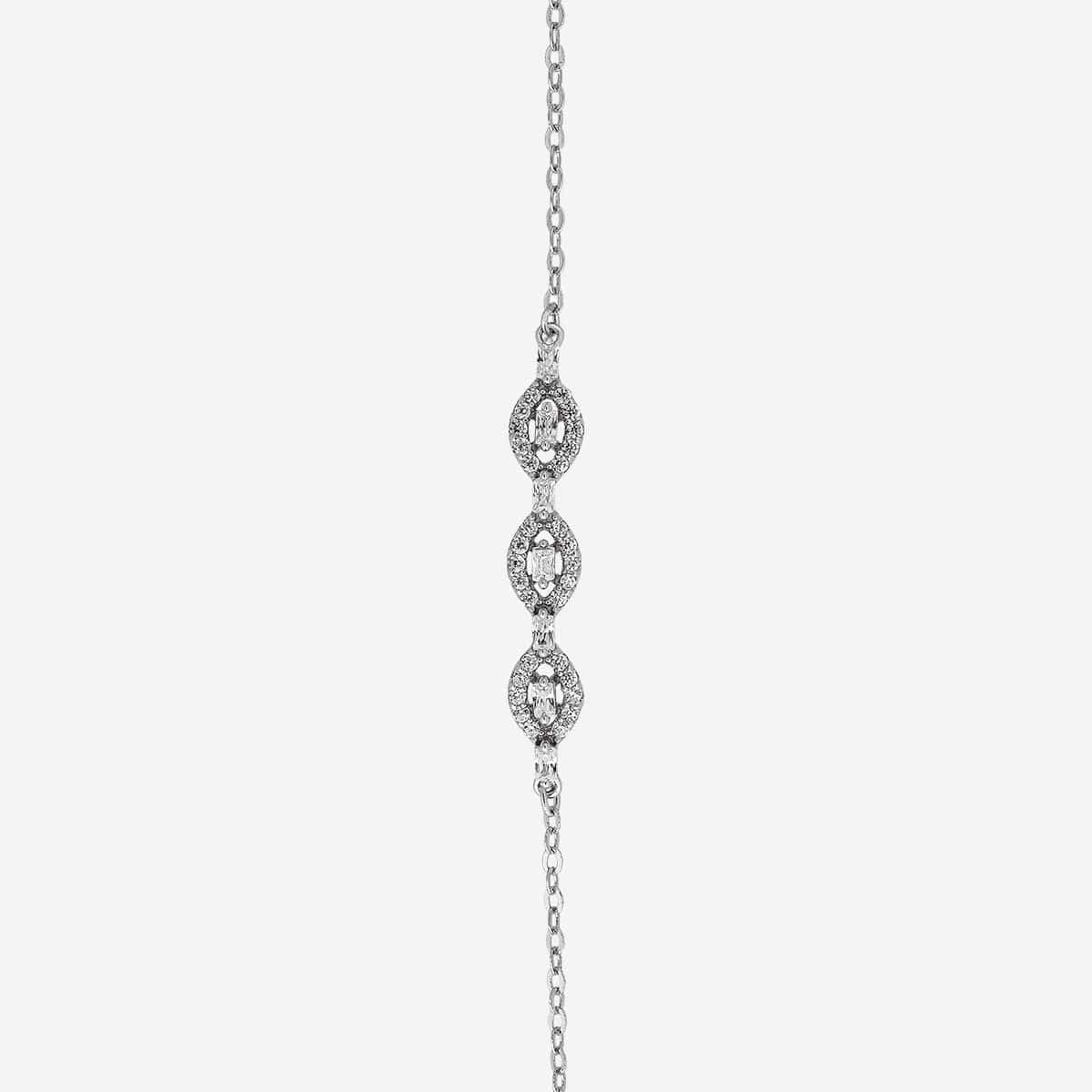 92.5 Silver Bracelet 191293 - Image 7