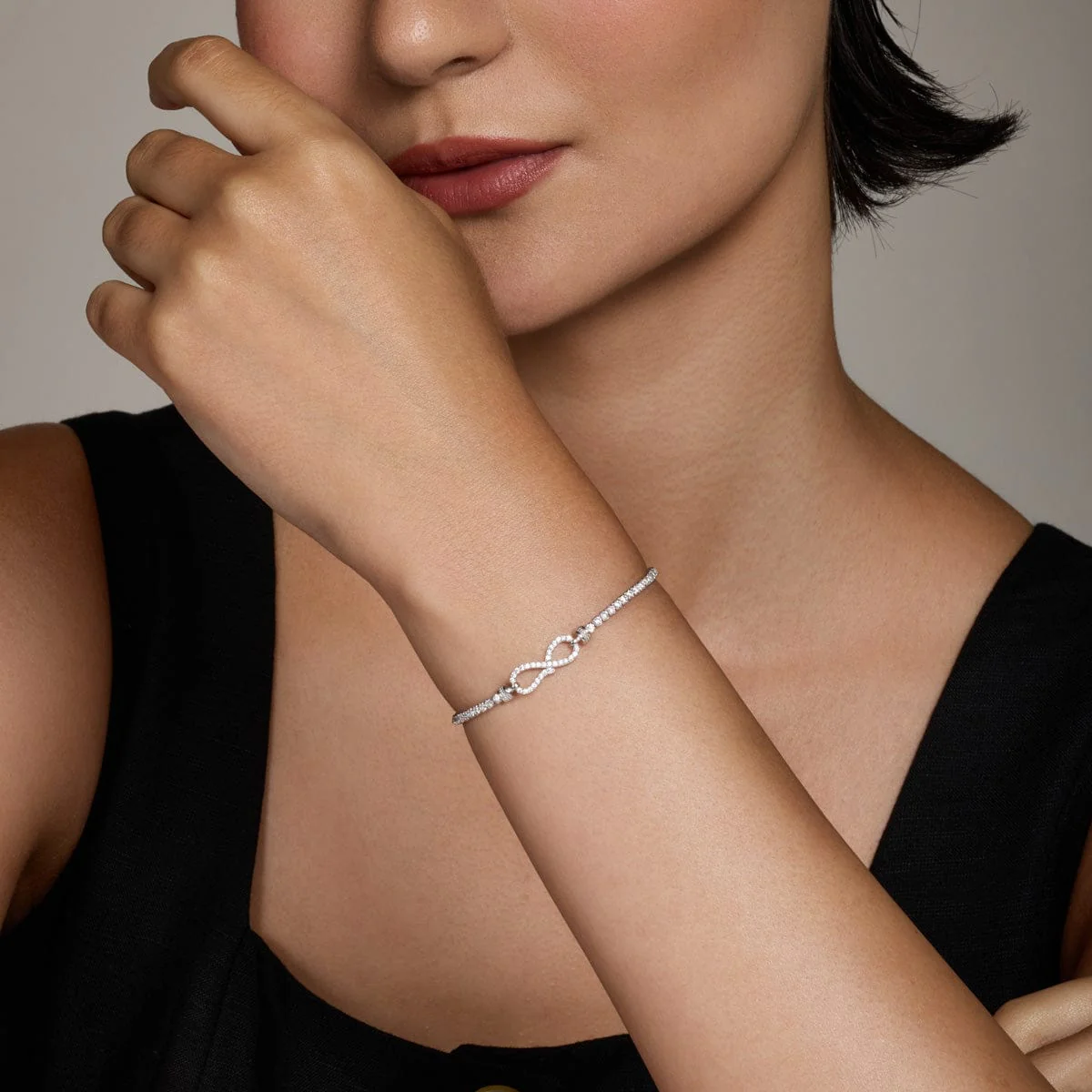 92.5 Silver Bracelet 191303 - Image 3