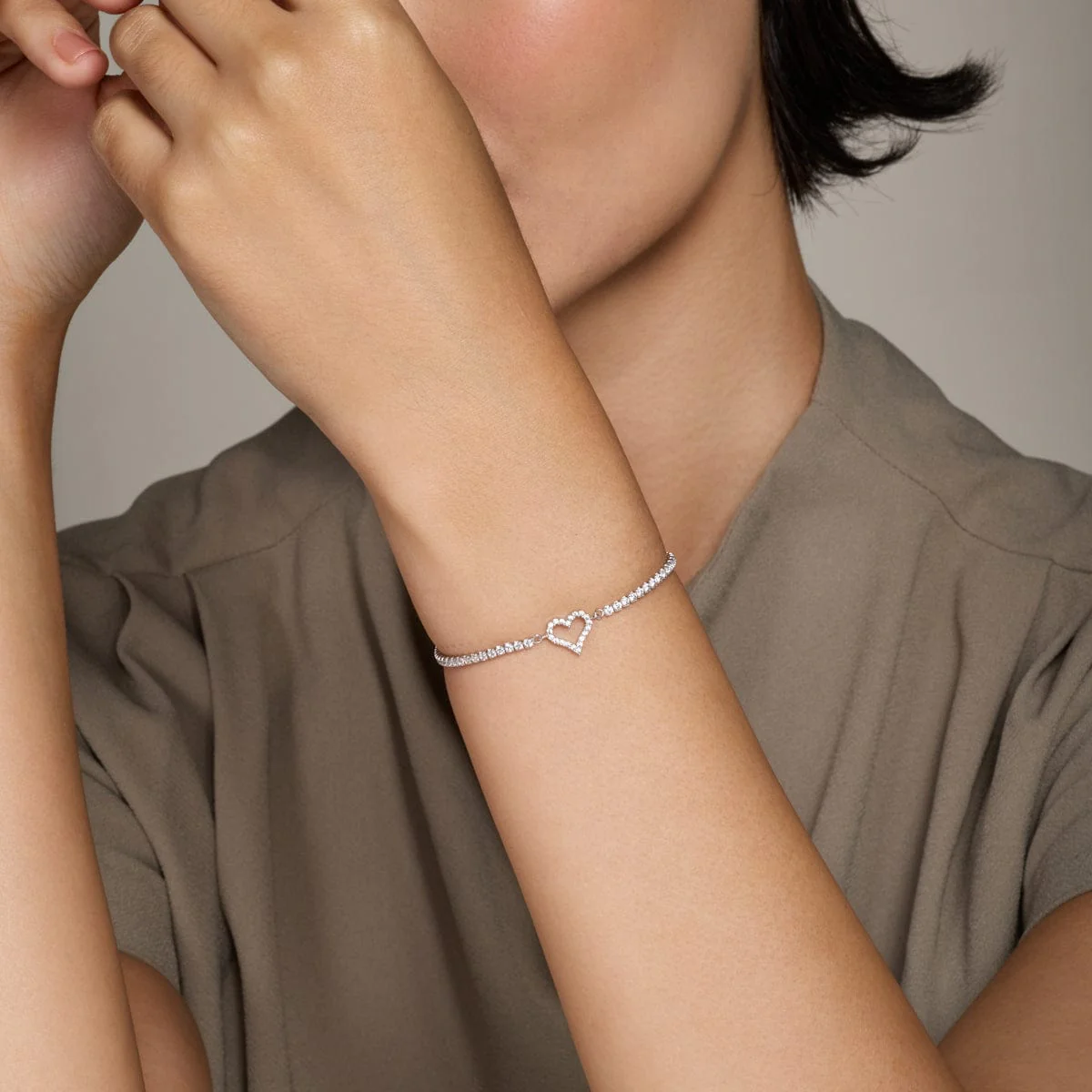 92.5 Silver Bracelet 191304 - Image 3