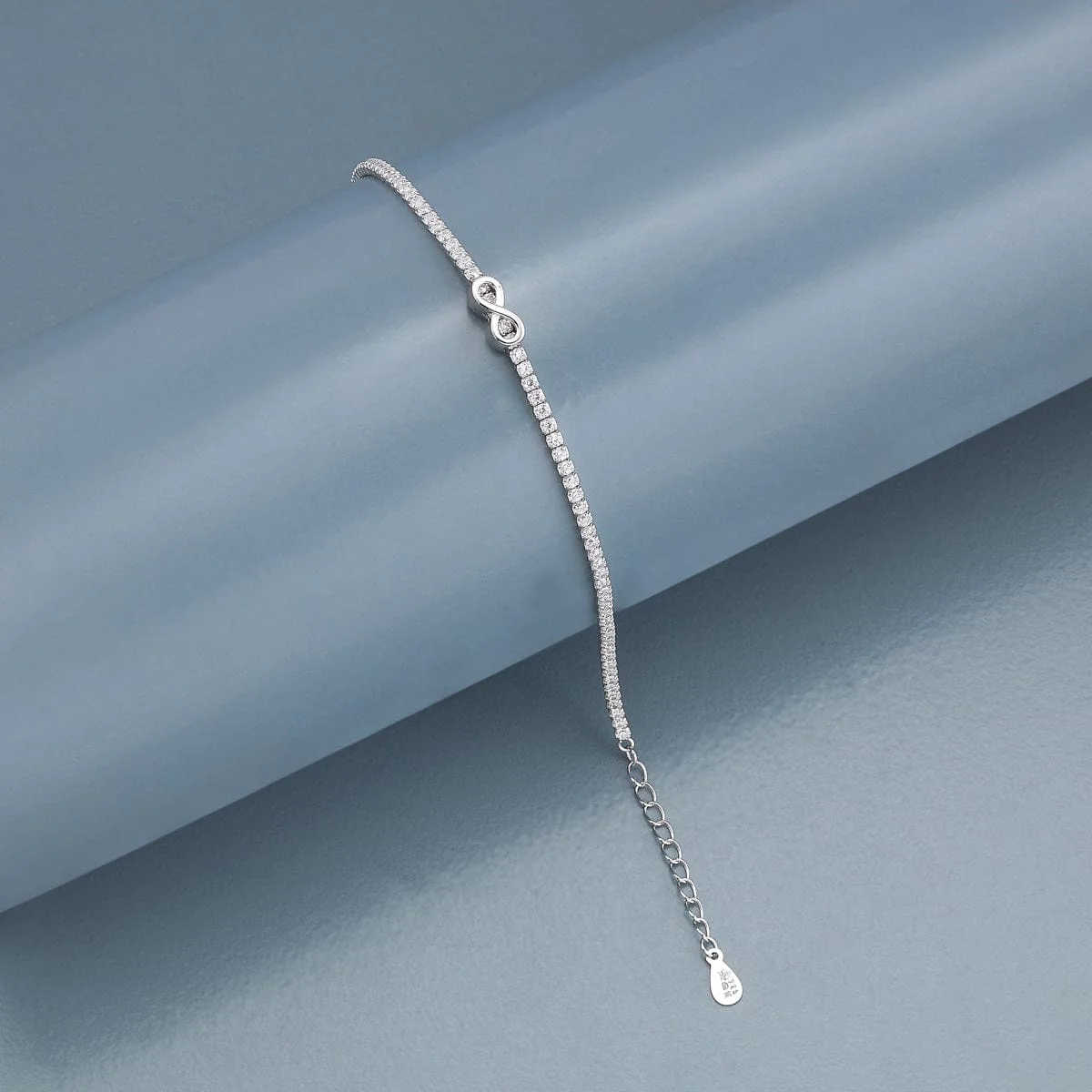 92.5 Silver Bracelet 191305 - Image 2