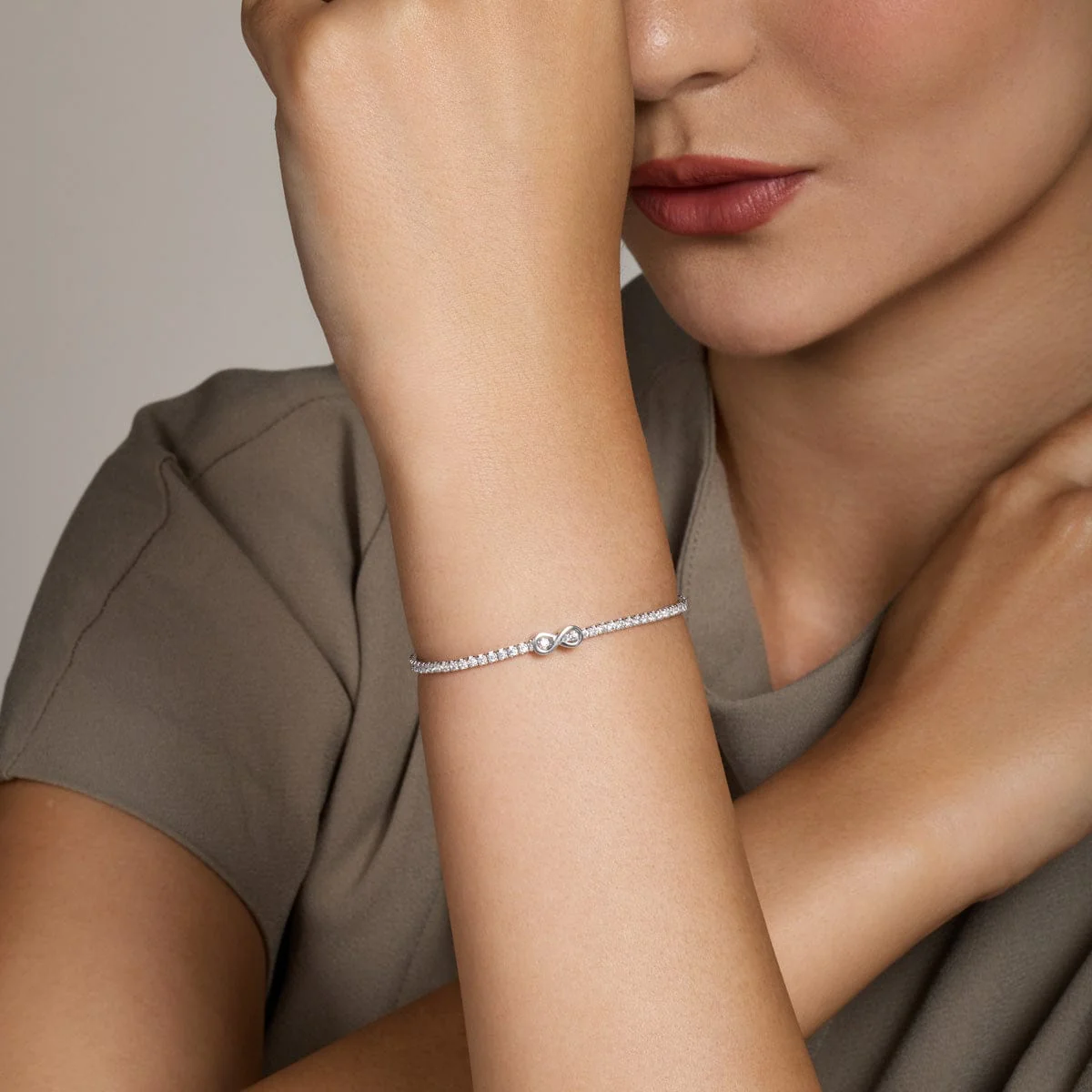 92.5 Silver Bracelet 191305 - Image 3