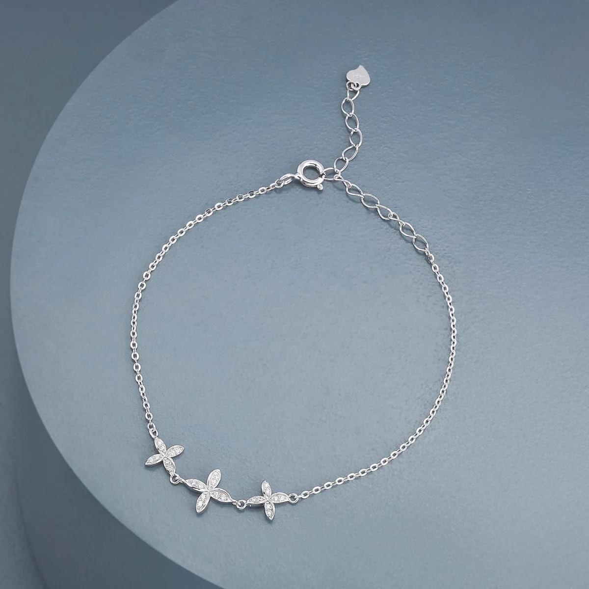 92.5 Silver Bracelet 191367 - Image 5