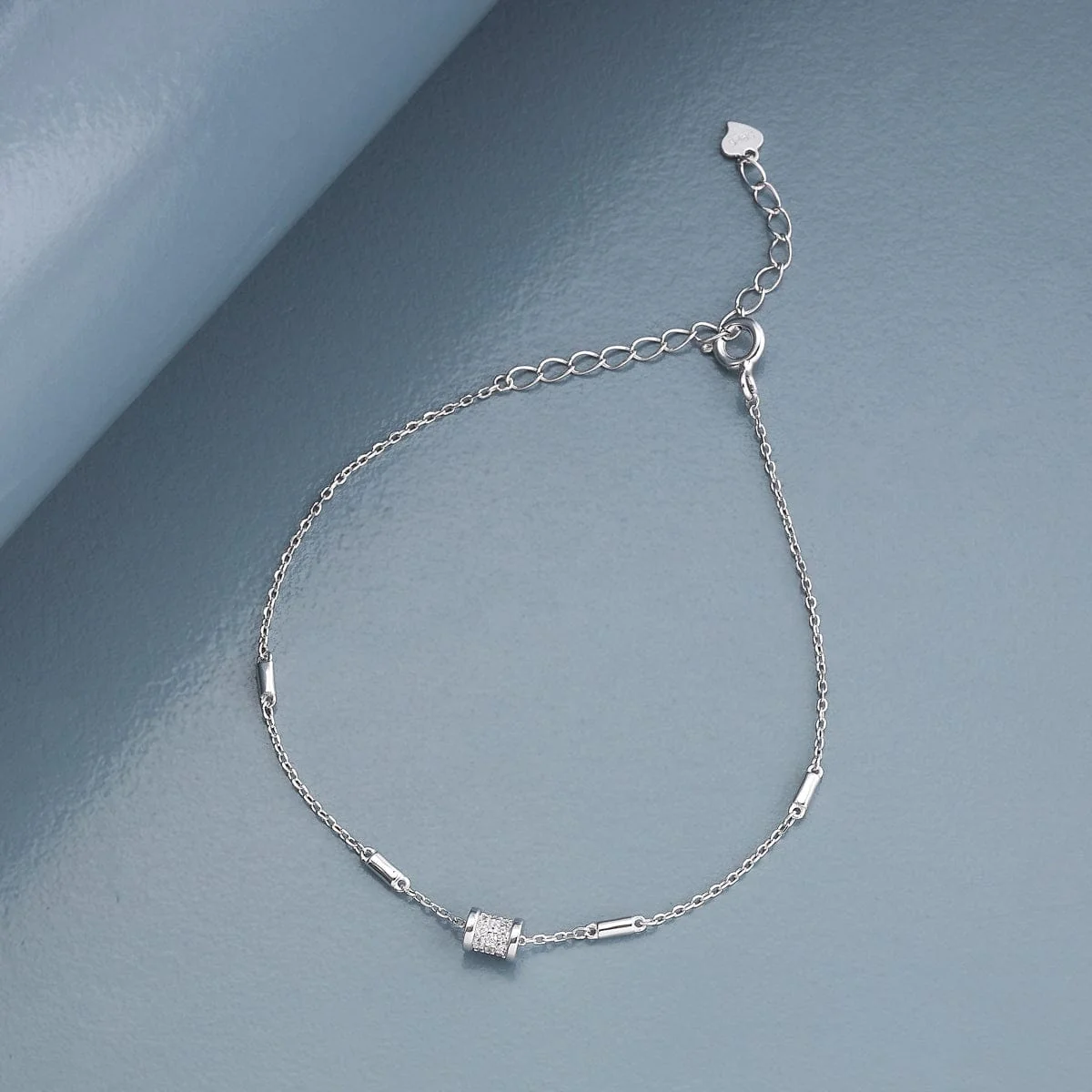 92.5 Silver Bracelet 191368 - Image 6