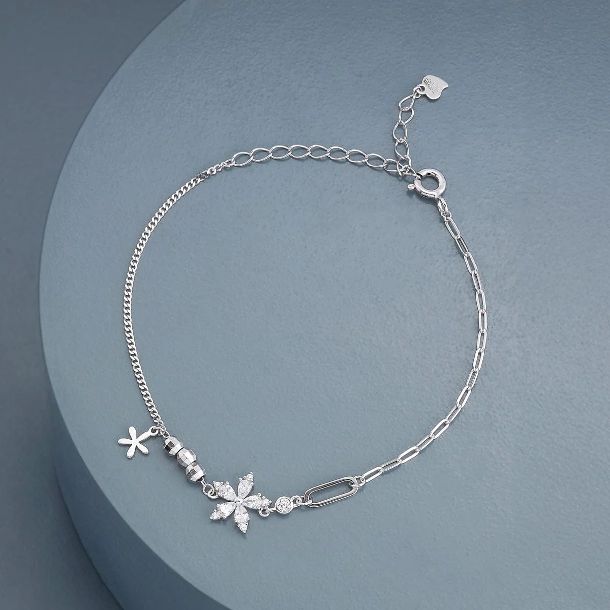 92.5 Silver Bracelet 191370 - Image 6