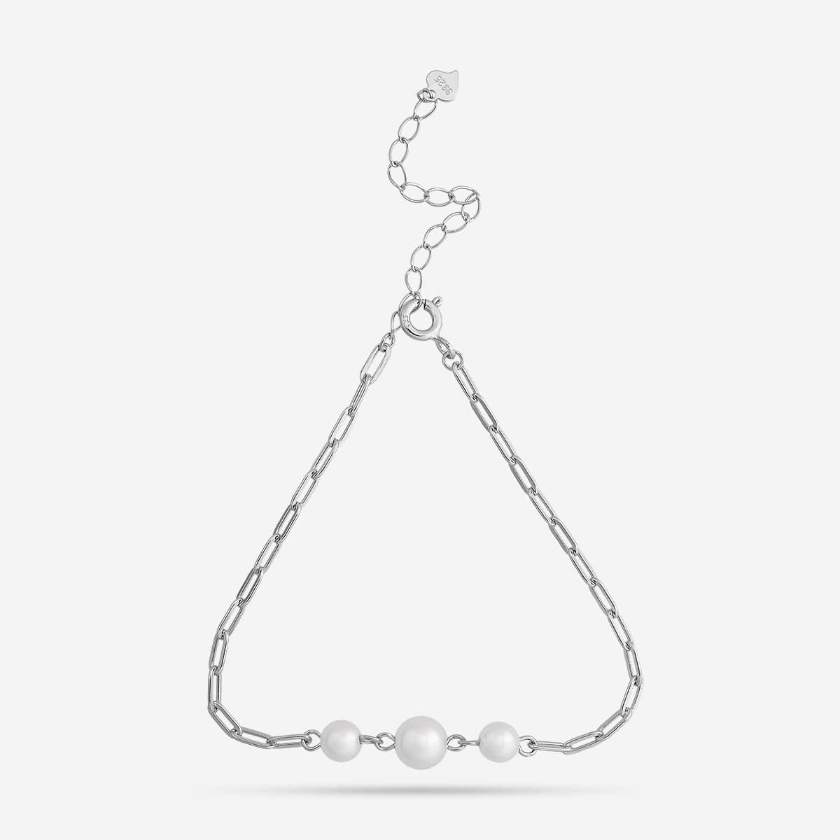 92.5 Silver Bracelet 191378 - Image 4