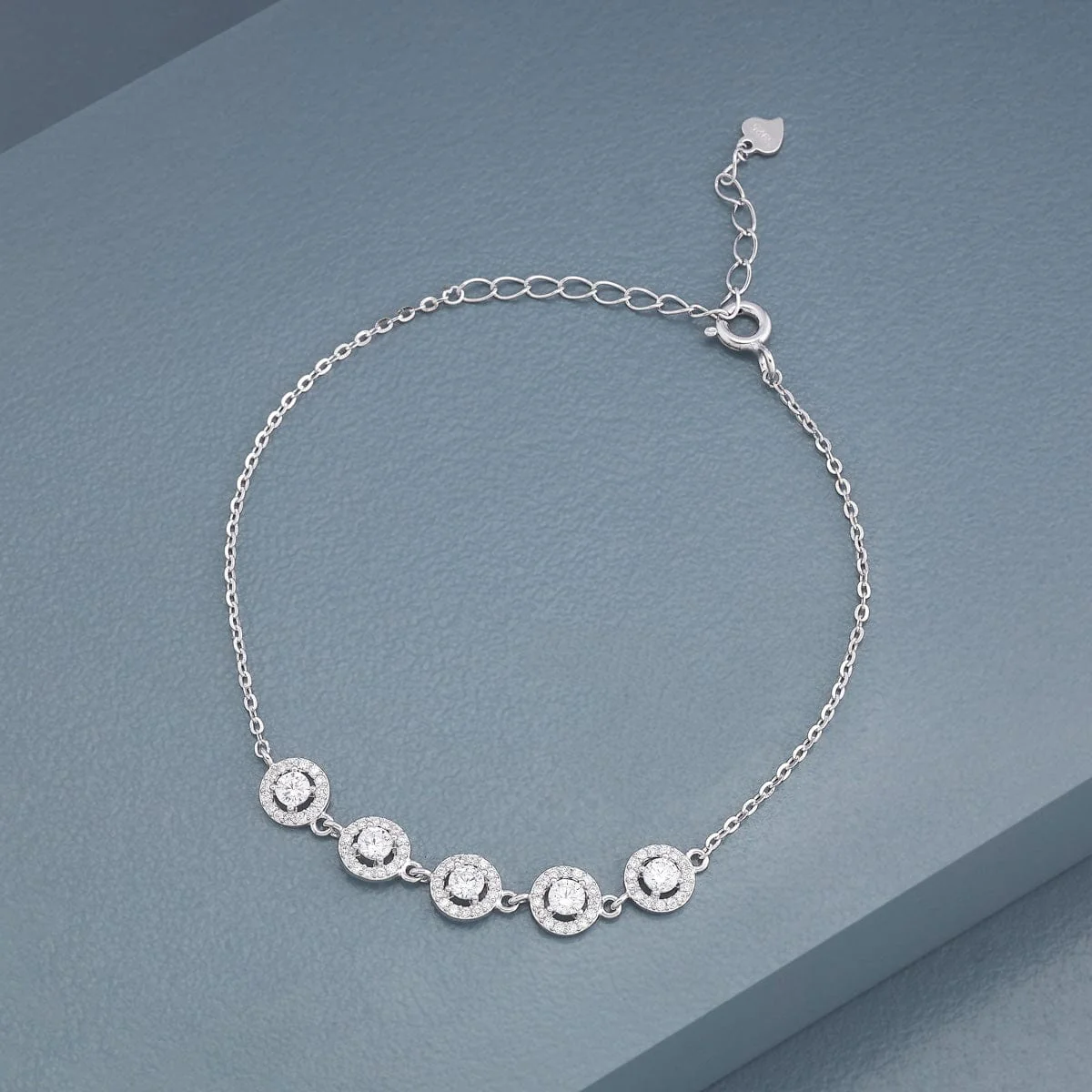 92.5 Silver Bracelet 191379 - Image 6
