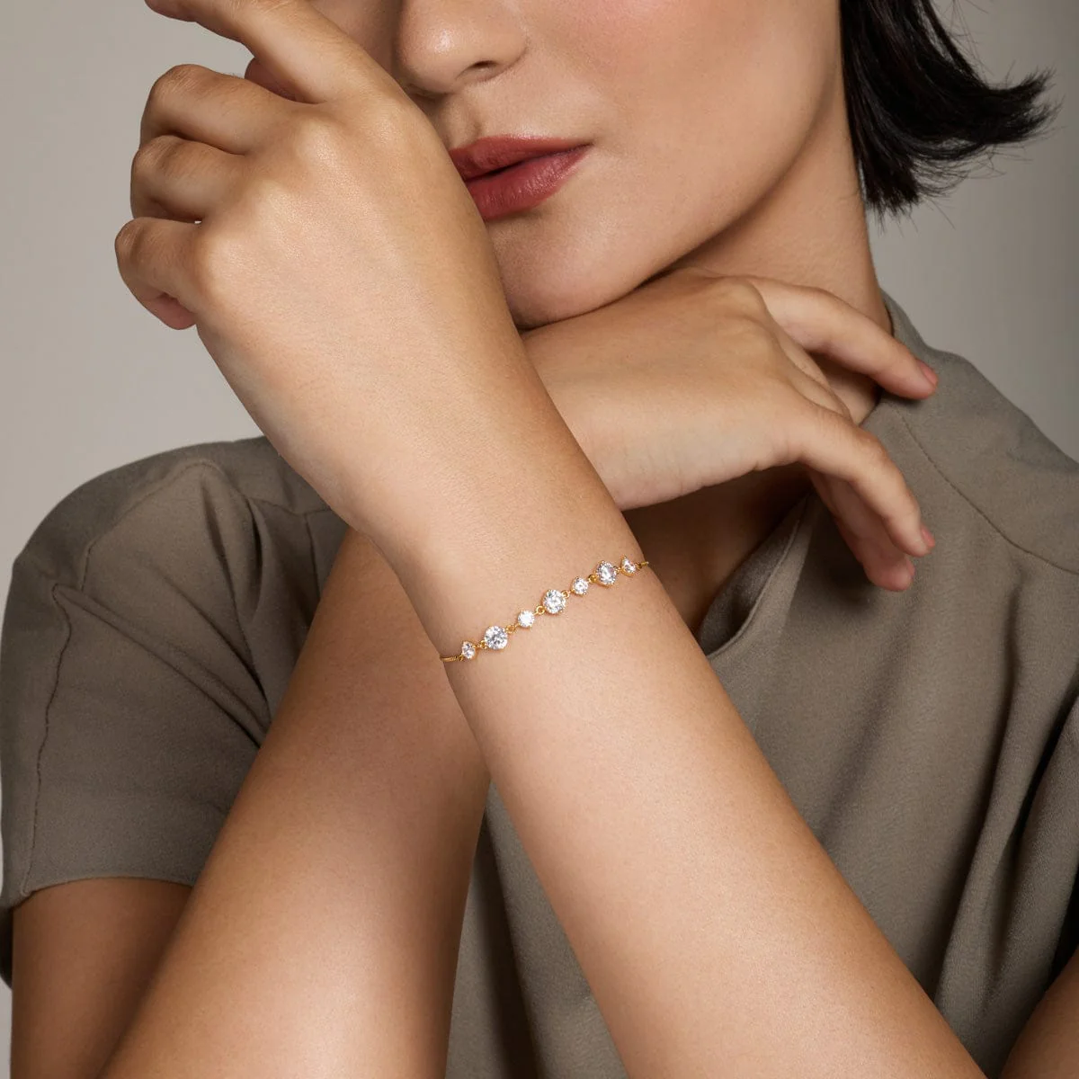92.5 Silver Bracelet 191384 - Image 3