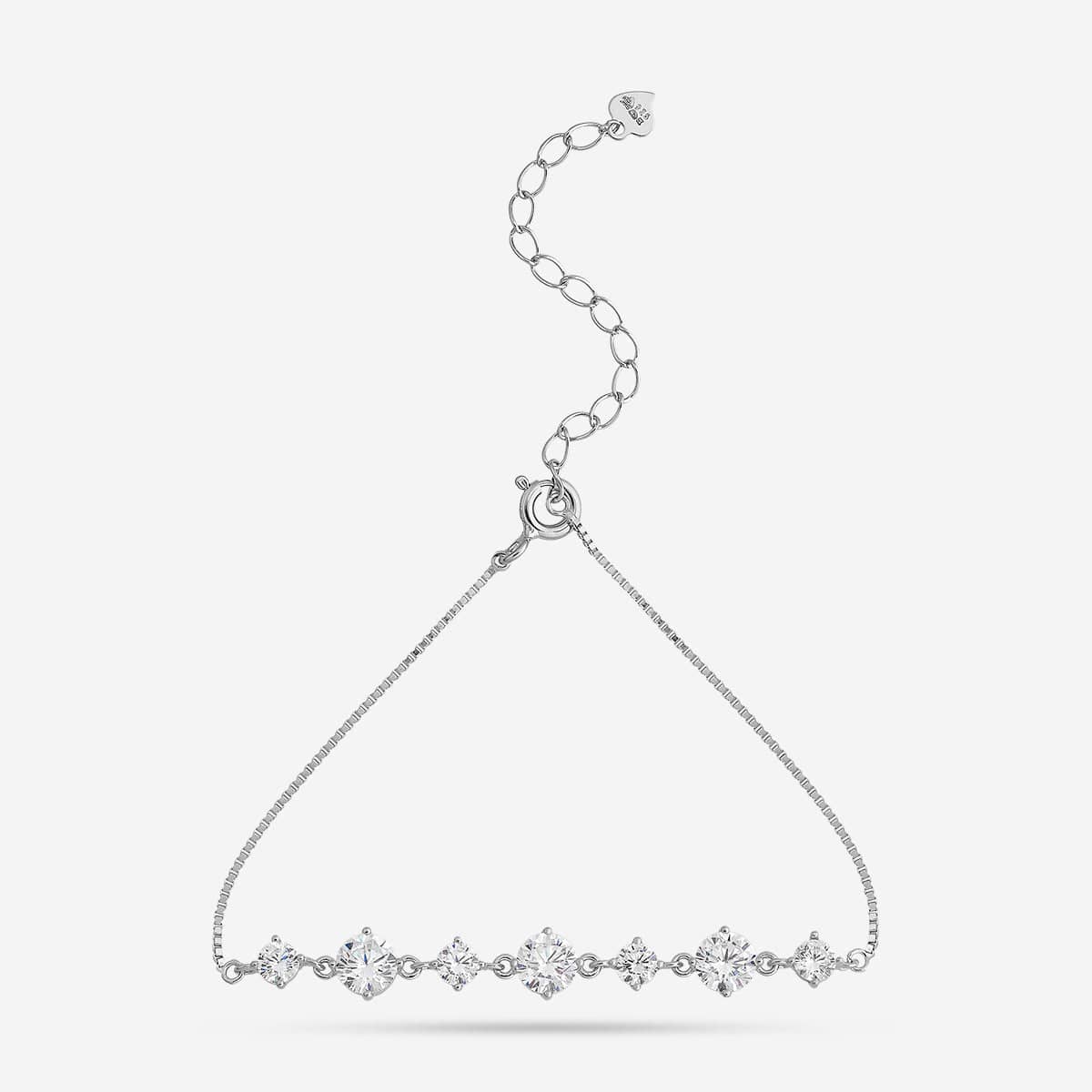92.5 Silver Bracelet 191384 - Image 5