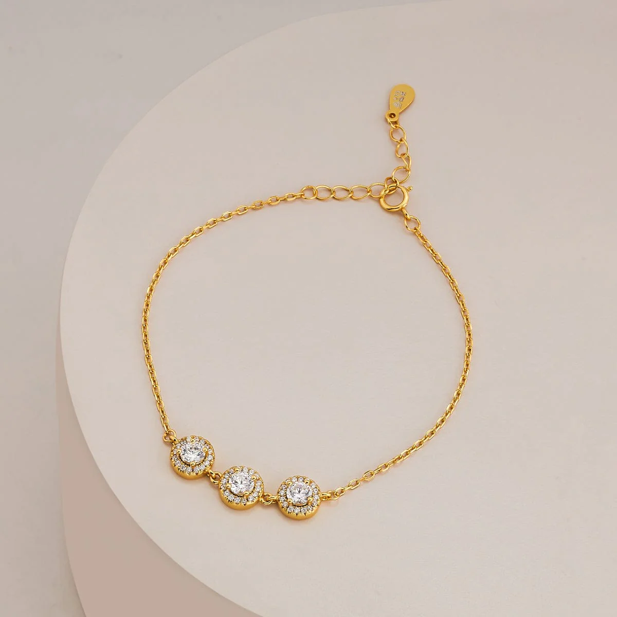 92.5 Silver Bracelet 191406 - Image 2