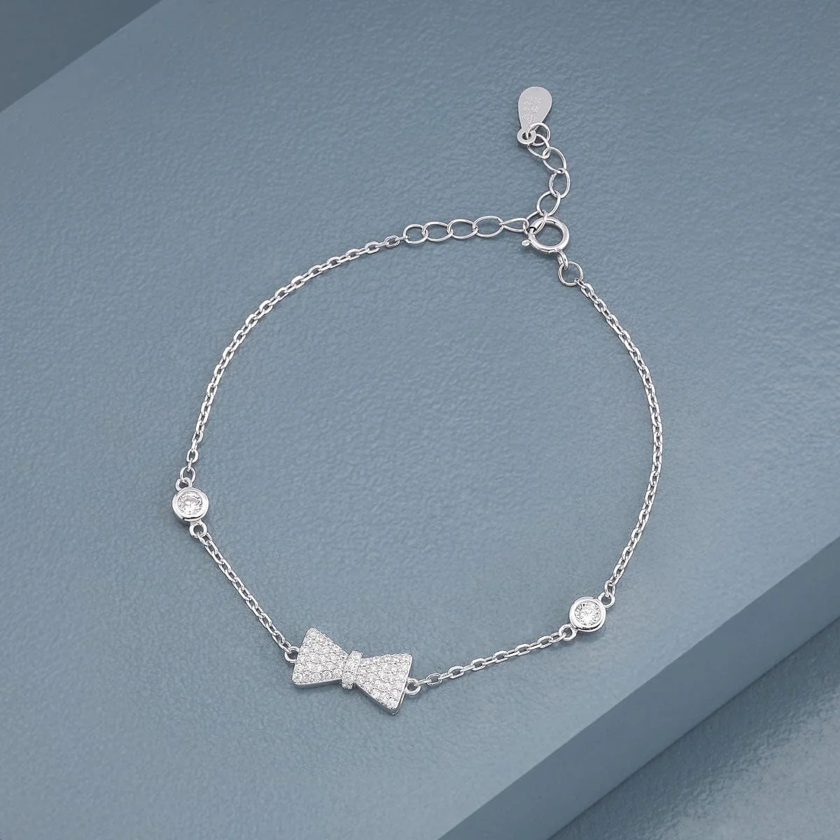 92.5 Silver Bracelet 191408 - Image 2