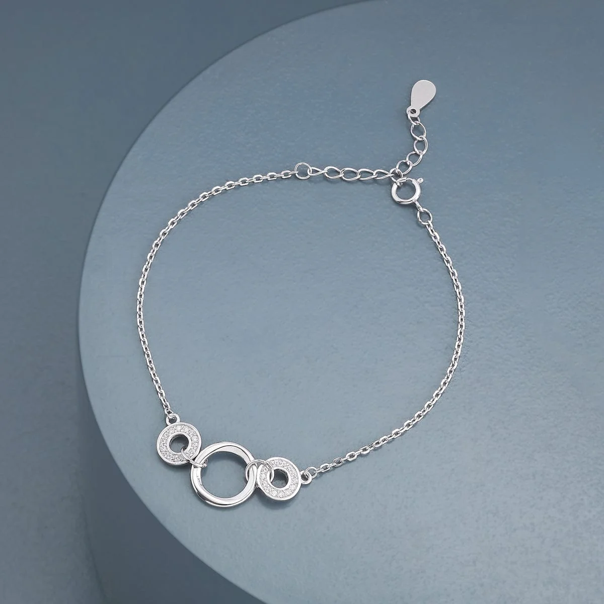 92.5 Silver Bracelet 191410 - Image 2