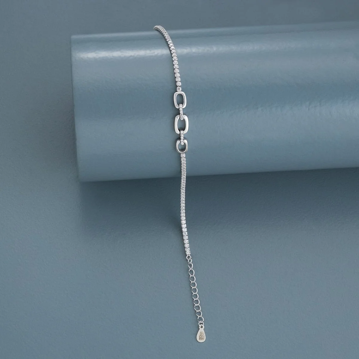 92.5 Silver Bracelet 194393 - Image 2