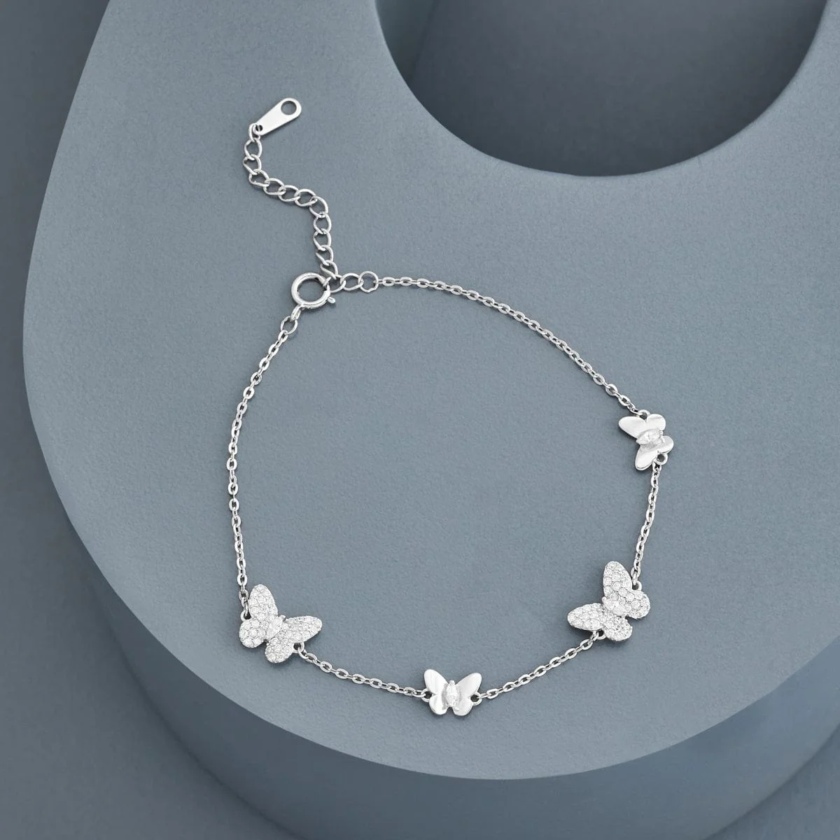 92.5 Silver Bracelet 194455 - Image 5