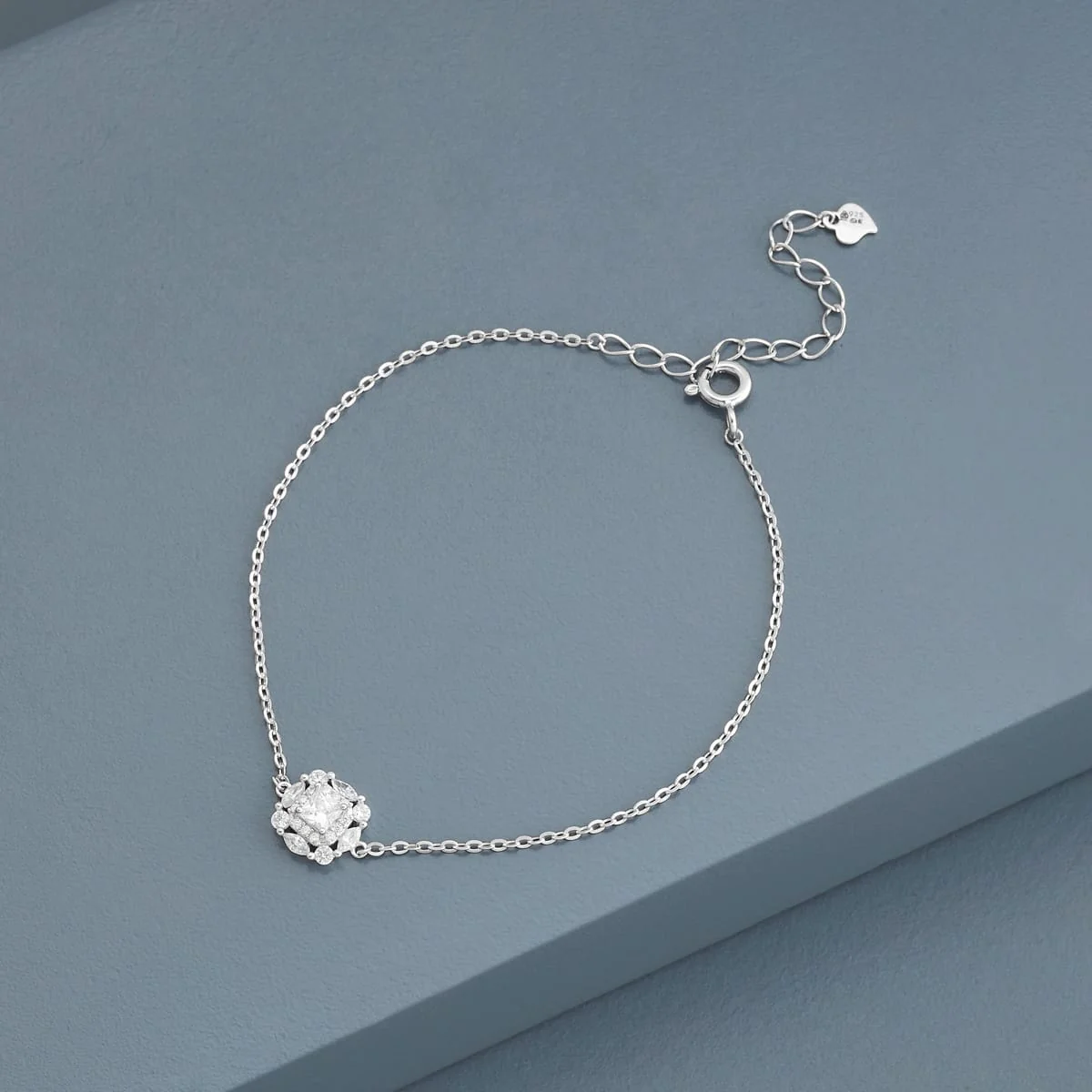 92.5 Silver Bracelet 194663 - Image 2