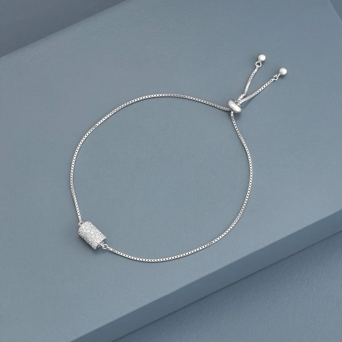 92.5 Silver Bracelet 194673 - Image 2
