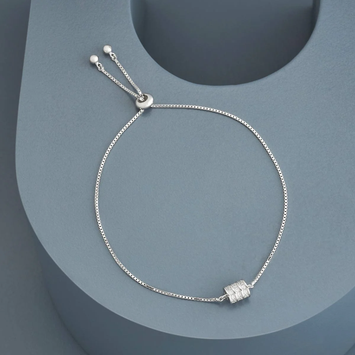 92.5 Silver Bracelet 194683 - Image 5