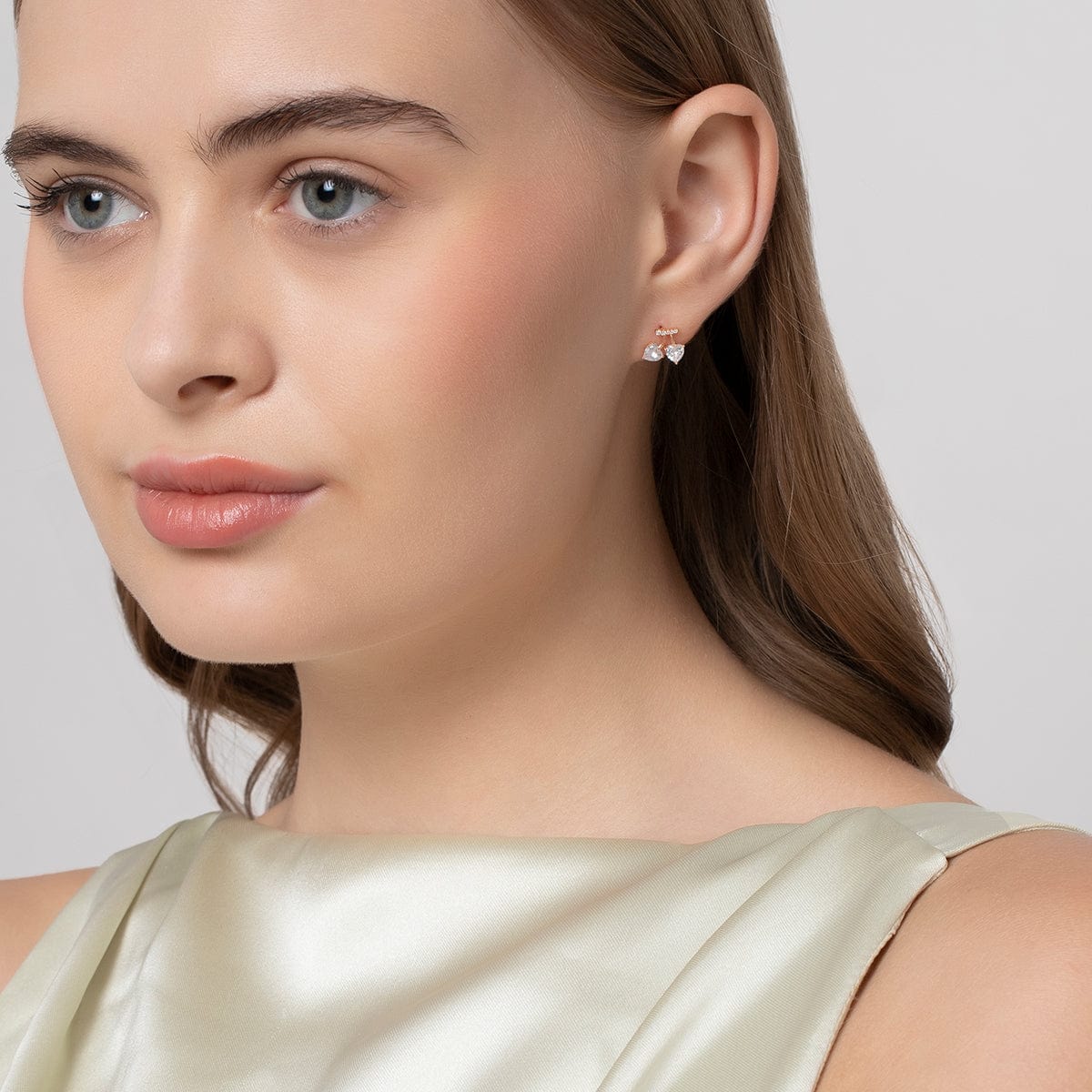 92.5 Silver Earring 160948 - Image 3