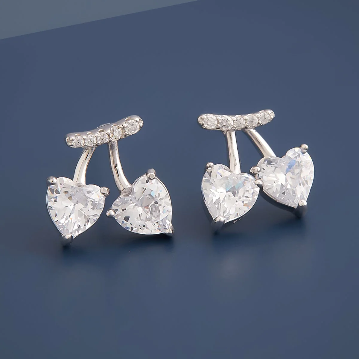 92.5 Silver Earring 160948 - Image 6