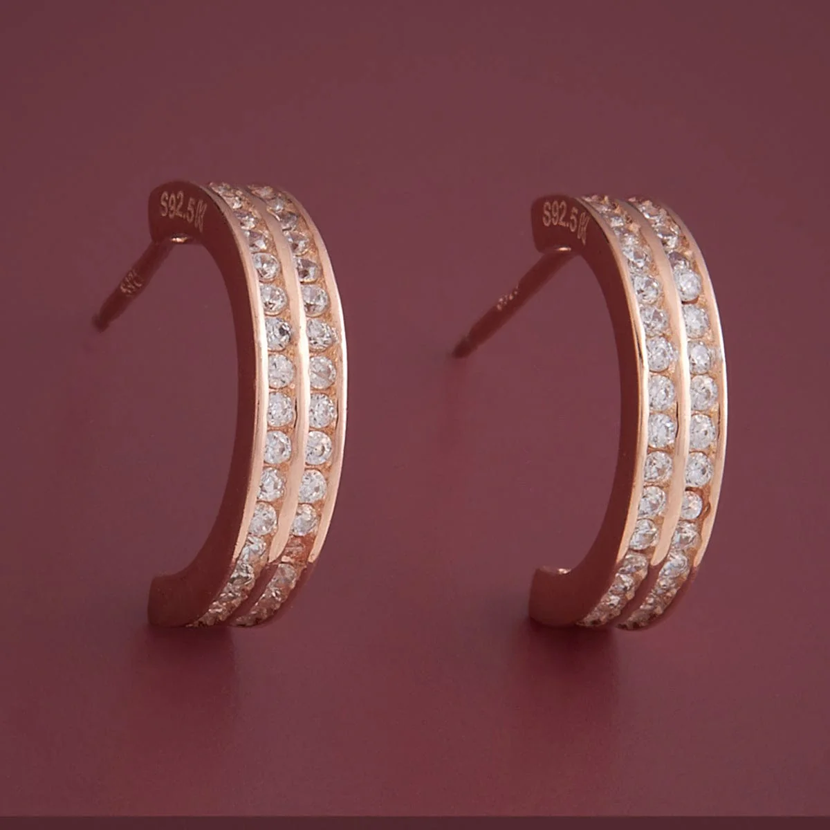 92.5 Silver Earring 164275 - Image 8