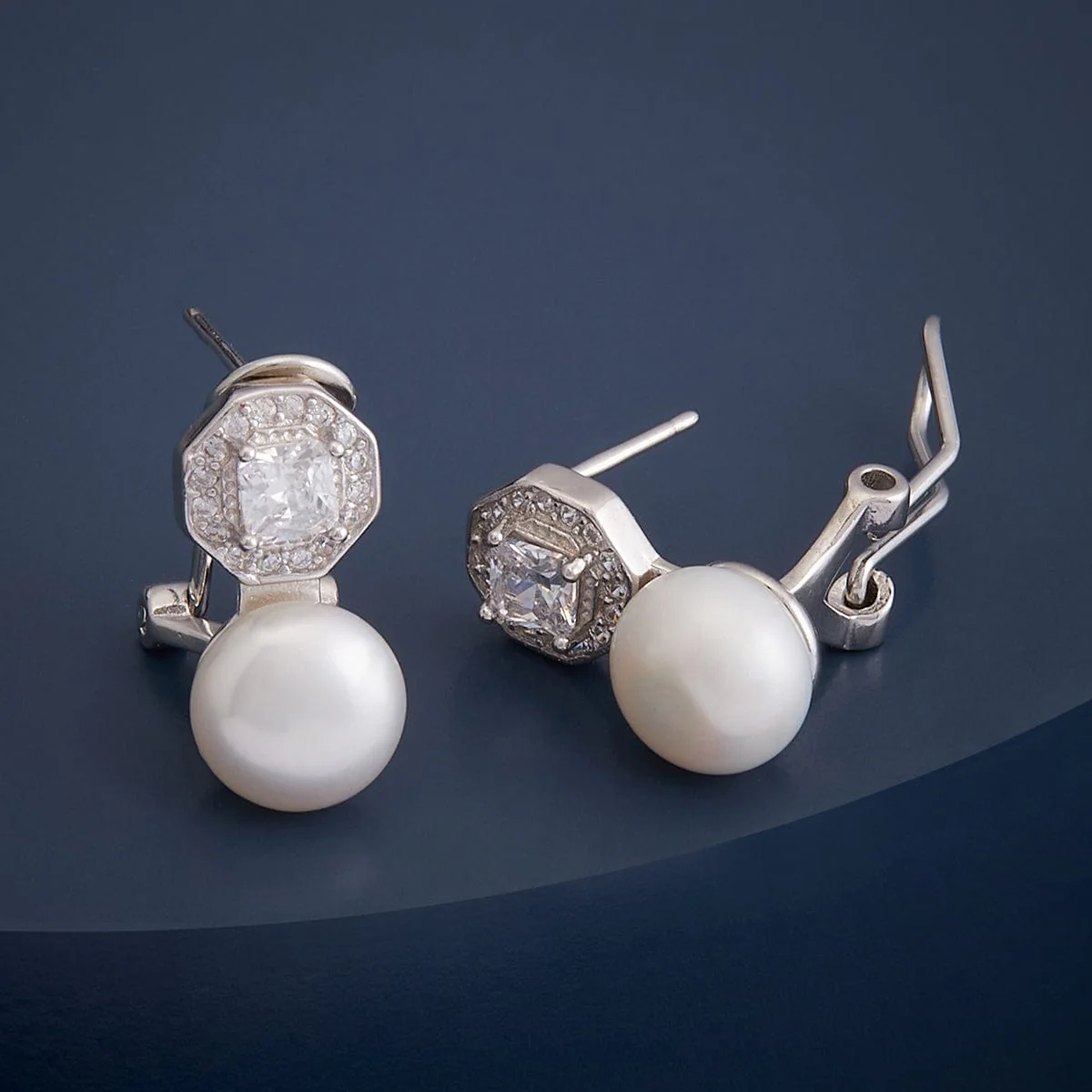 92.5 Silver Earring 164570 - Image 5
