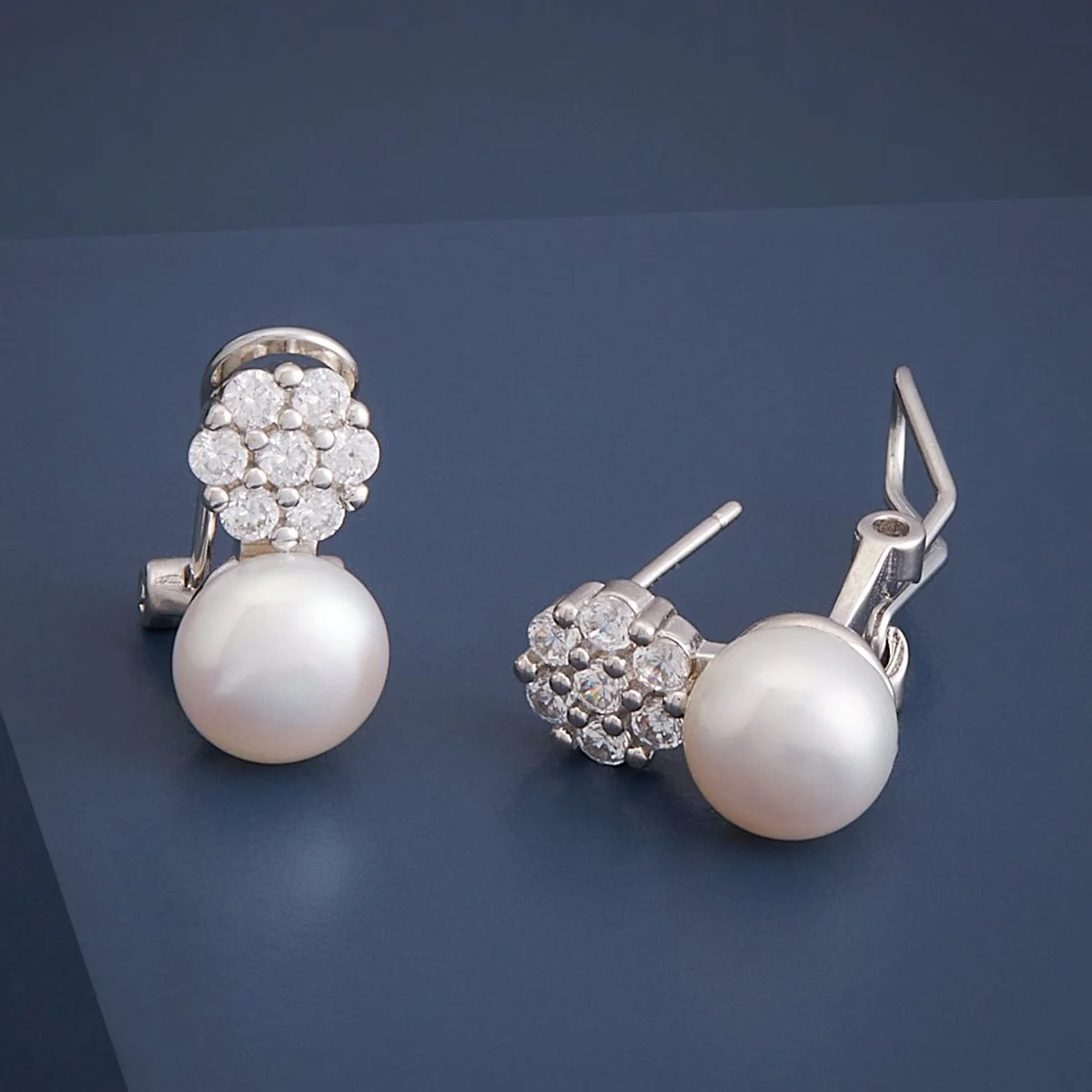 92.5 Silver Earring 164573 - Image 7