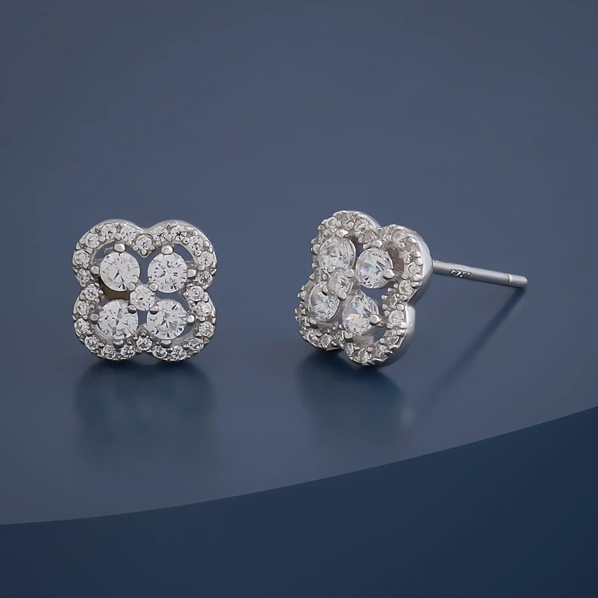 92.5 Silver Earring 168131 - Image 8