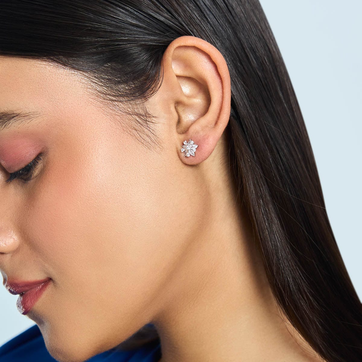 92.5 Silver Earring 168158 - Image 3
