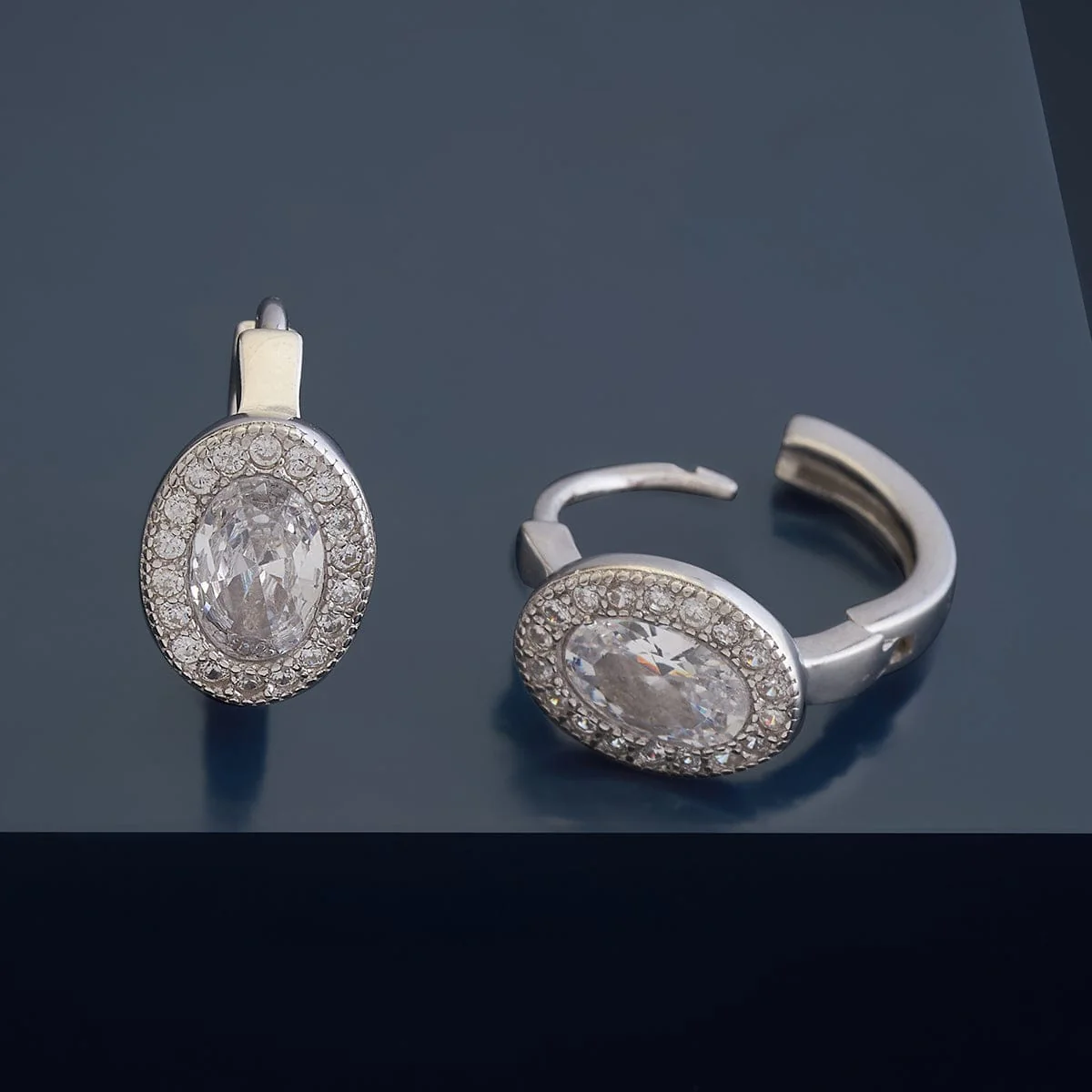 92.5 Silver Earring 176457 - Image 4