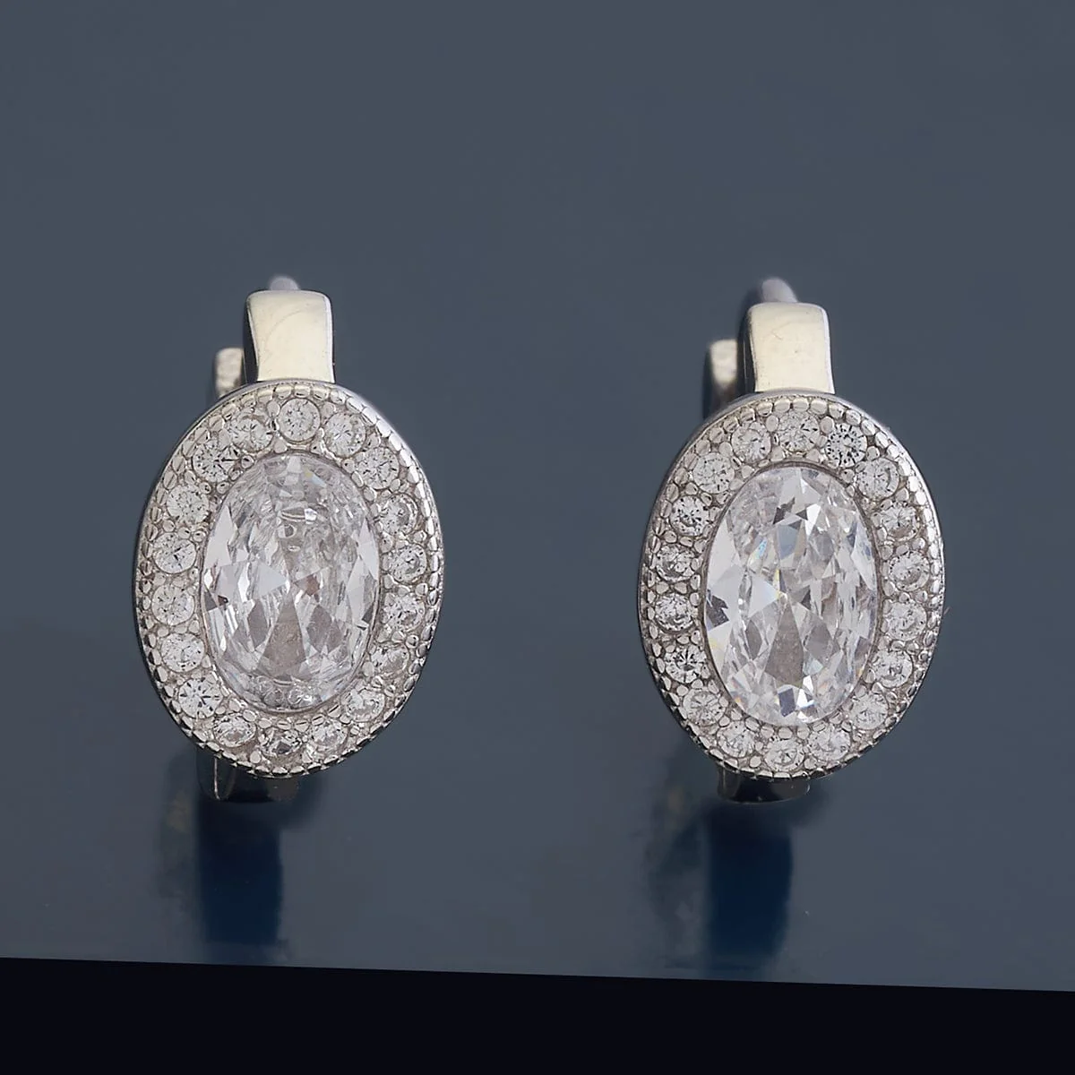 92.5 Silver Earring 176457 - Image 7