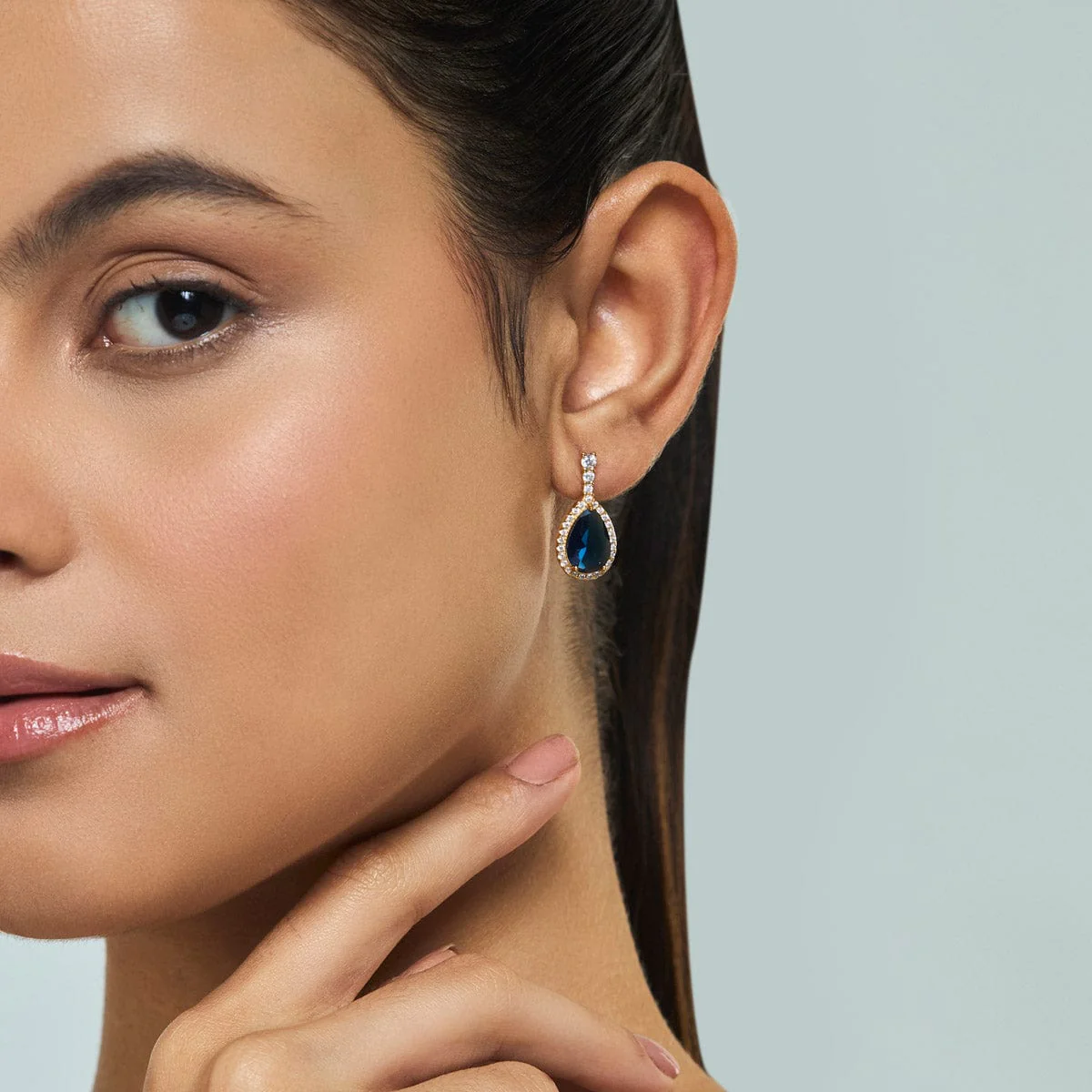 92.5 Silver Earring 176467 - Image 3