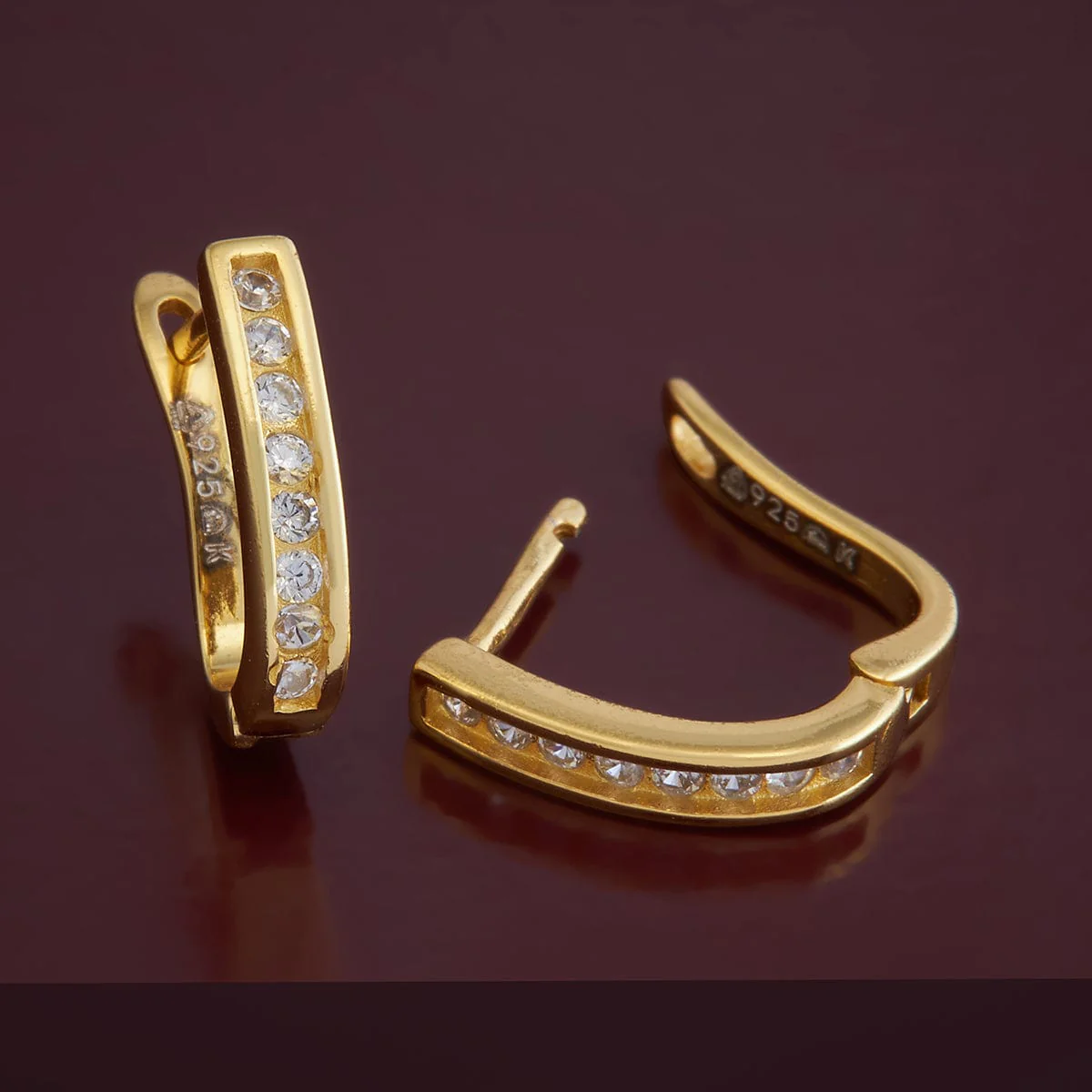 92.5 Silver Earring 176473 - Image 4