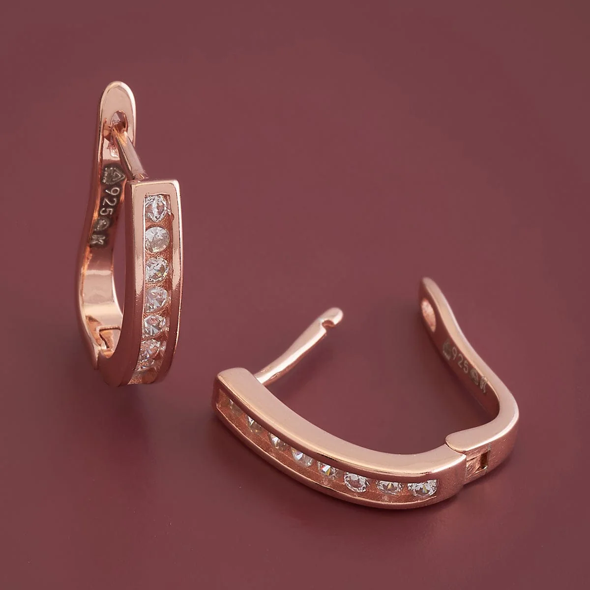 92.5 Silver Earring 176473 - Image 9