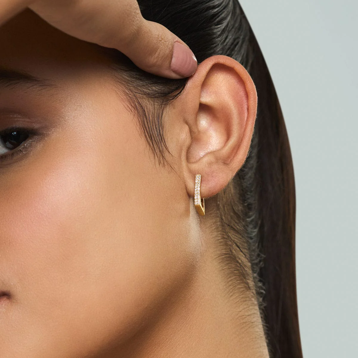 92.5 Silver Earring 176478 - Image 3