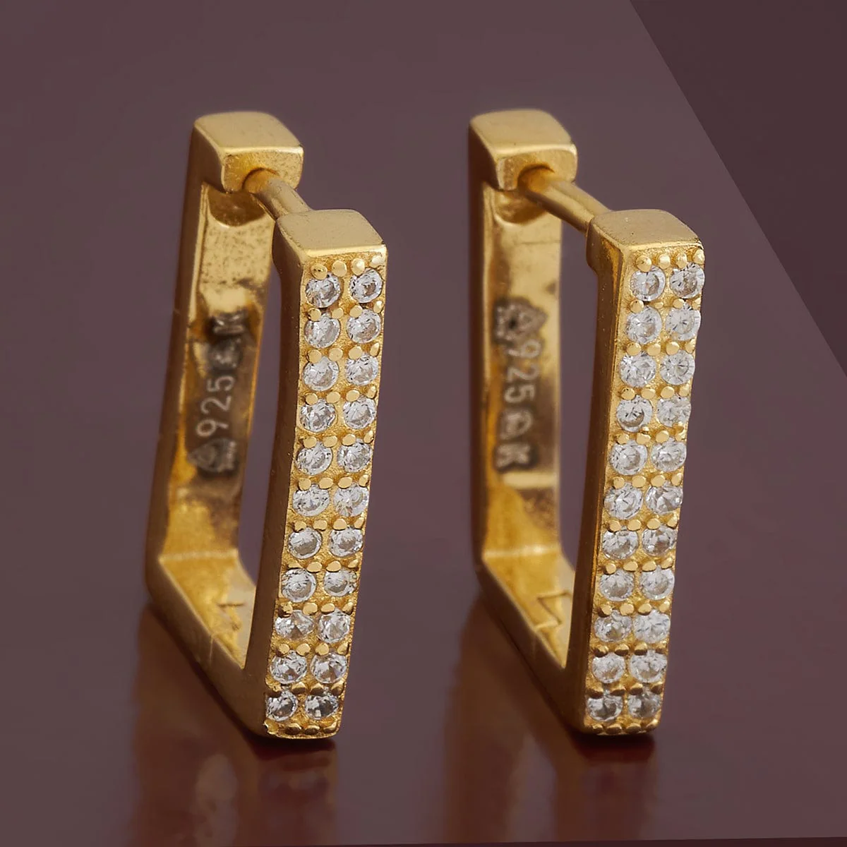 92.5 Silver Earring 176478 - Image 5