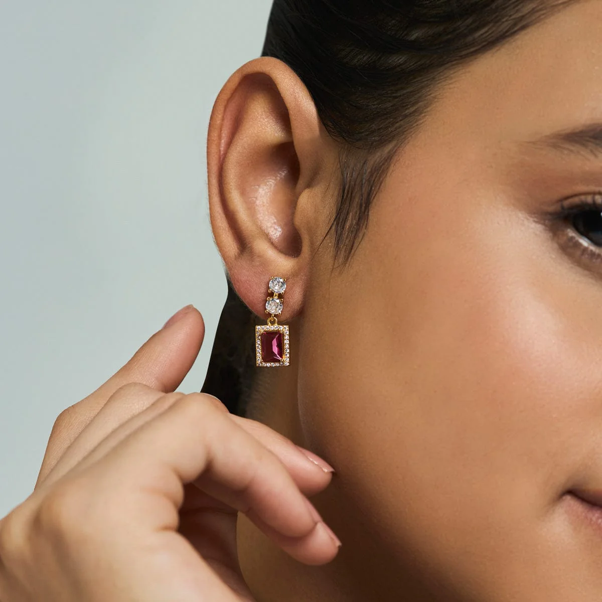 92.5 Silver Earring 176530 - Image 3